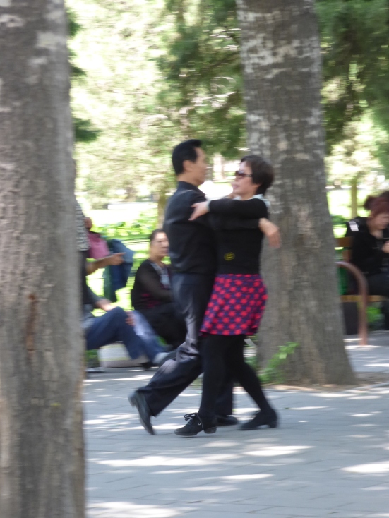 Ballroom dancing at the Temple of Heaven 